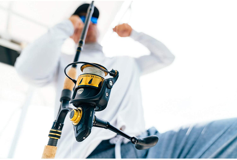 PENN Fishing Spinfisher VI Saltwater Spinning Reel, 10500 Sporting Goods > Outdoor Recreation > Fishing > Fishing Reels Penn   
