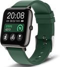 Smart Watch, Popglory Smartwatch with Blood Pressure, Blood Oxygen Monitor, Fitness Tracker with Heart Rate Monitor, Full Touch Fitness Watch for Android & iOS for Men Women Apparel & Accessories > Jewelry > Watches Popglory Green  