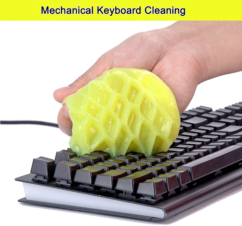Cleaning Gel Universal Dust Cleaner for PC Keyboard Cleaning Car Detailing Laptop Dusting Home and Office Electronics Cleaning Kit Computer Dust Remover from ColorCoral 160G Electronics > Electronics Accessories > Adapters ‎ColorCoral   