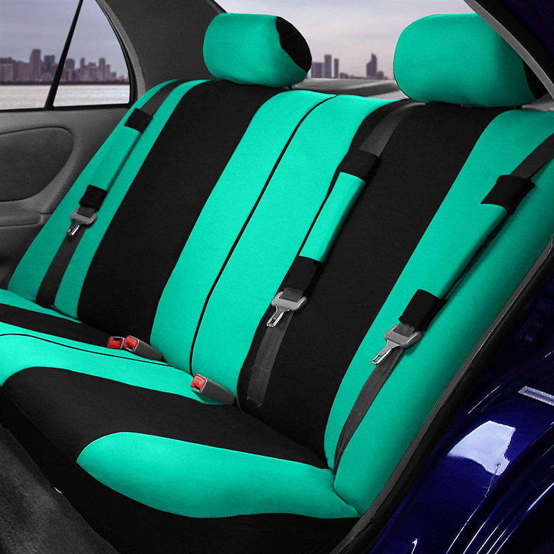 FH Group FB030MINT115 full seat cover (Side Airbag Compatible with Split Bench Mint) Vehicles & Parts > Vehicle Parts & Accessories > Motor Vehicle Parts > Motor Vehicle Seating ‎FH Group   