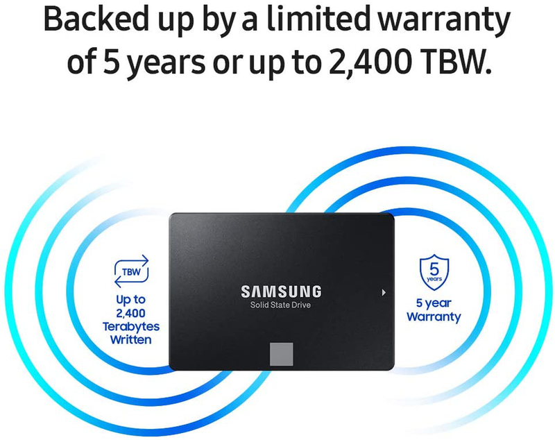 Samsung SSD 860 EVO 1TB 2.5 Inch SATA III Internal SSD (MZ-76E1T0B/AM) Electronics > Electronics Accessories > Computer Components > Storage Devices SAMSUNG   