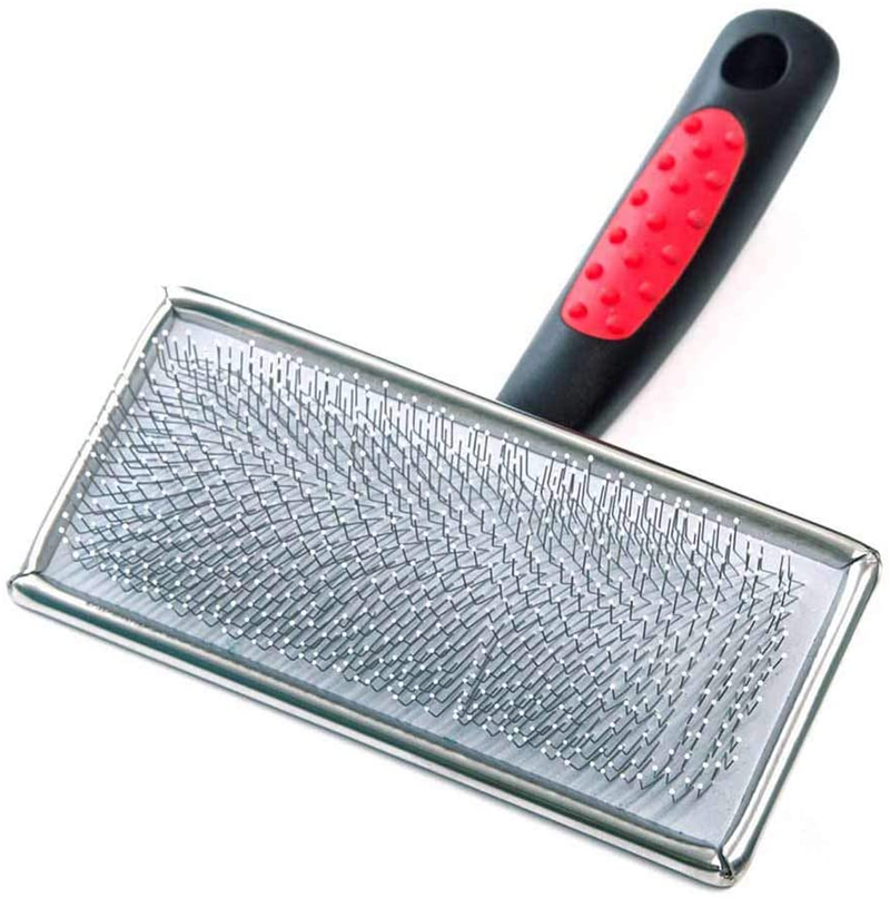 Paw Brothers Slicker Dog and Cat Grooming Brush for Professional Pet Groomers - Easy To Use - Comfortable - Removes Long and Loose Hair Animals & Pet Supplies > Pet Supplies > Cat Supplies Ryan’s Pet Supplies Soft Large/X-Large  