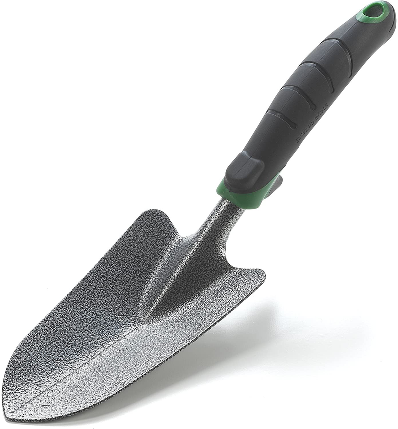 Edward Tools Garden Trowel - Heavy Duty Carbon Steel Garden Hand Shovel with Ergonomic Grip - Stronger Than Stainless Steel - Depth Marker Measurements for More consistent Planting Home & Garden > Lawn & Garden > Gardening > Gardening Tools > Gardening Sickles & Machetes Edward Tools   