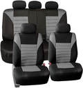 FH Group FB068MINT115 Mint Universal Car Seat Cover (Premium 3D Air mesh Design Airbag and Rear Split Bench Compatible) Vehicles & Parts > Vehicle Parts & Accessories > Motor Vehicle Parts > Motor Vehicle Seating FH Group Gray Full Set  