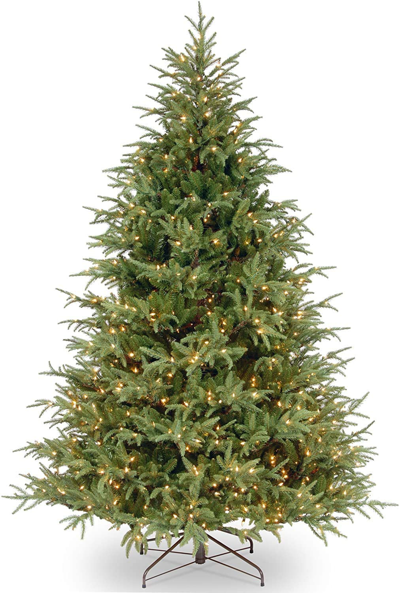 National Tree Company 'Feel Real' Pre-lit Artificial Christmas Tree | Includes Pre-strung White Lights | Frasier Grande Tree - 7.5 ft Home & Garden > Decor > Seasonal & Holiday Decorations > Christmas Tree Stands National Tree Company 7.5 ft  