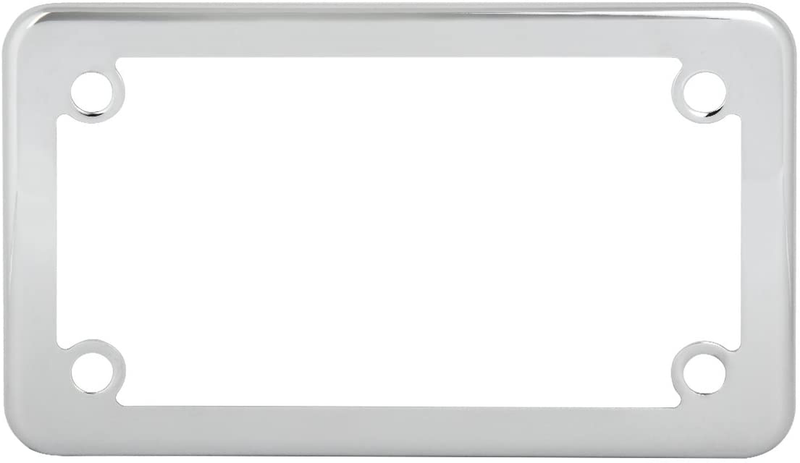 Grand General 60391 Chrome Plain Motorcycle License Plate Frame  GG Grand General Chrome Plated  