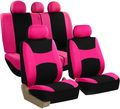 FH Group FB030MINT115 full seat cover (Side Airbag Compatible with Split Bench Mint) Vehicles & Parts > Vehicle Parts & Accessories > Motor Vehicle Parts > Motor Vehicle Seating ‎FH Group Pink  