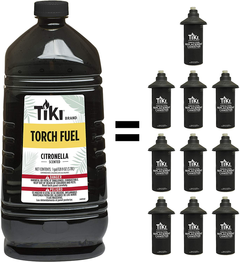 TIKI Brand Citronella Scented Torch Fuel, 1 Gallon Home & Garden > Lighting Accessories > Oil Lamp Fuel TIKI   