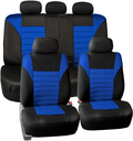 FH Group FB068MINT115 Mint Universal Car Seat Cover (Premium 3D Air mesh Design Airbag and Rear Split Bench Compatible) Vehicles & Parts > Vehicle Parts & Accessories > Motor Vehicle Parts > Motor Vehicle Seating FH Group Blue Full Set  