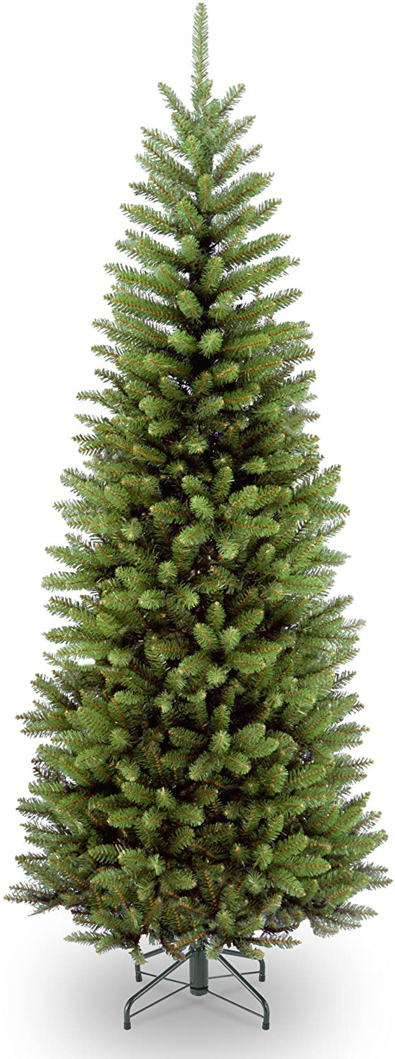 National Tree Company Artificial Christmas Tree | Includes Stand | Kingswood Fir Pencil, 6 ft, 6 ft Home & Garden > Decor > Seasonal & Holiday Decorations > Christmas Tree Stands National Tree Company Default Title  