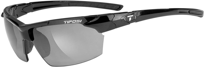 Tifosi Jet Sunglasses Sporting Goods > Outdoor Recreation > Cycling > Cycling Apparel & Accessories Tifosi Gloss Black Frame/Smoke Lens  