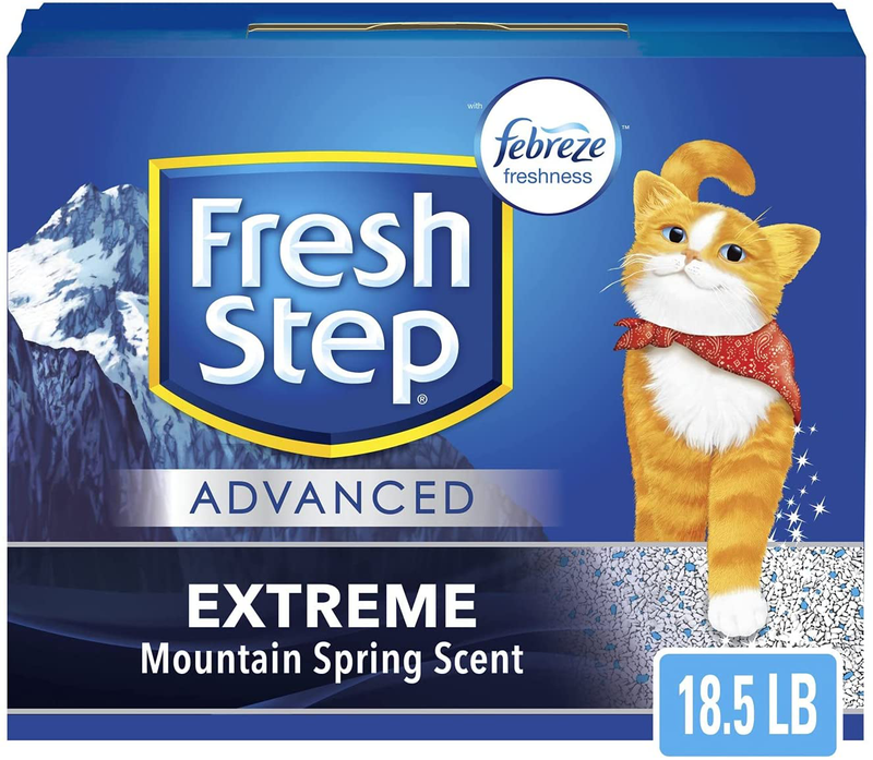 Fresh Step Advanced Clumping Cat Litter Animals & Pet Supplies > Pet Supplies > Cat Supplies > Cat Litter Fresh Step Advanced Extreme 18.5 lb 
