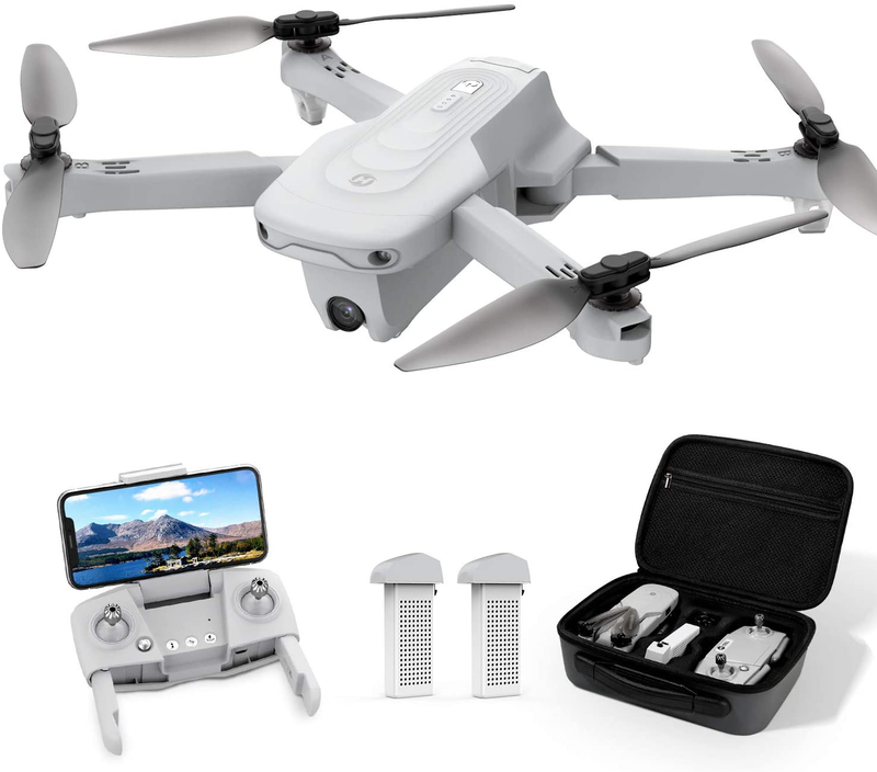 Holy Stone HS175 Drone with Camera for Adults 2K UHD, GPS Auto Return, 5GHz FPV RC Quadcopter Follow Me, Waypoints, Circle Fly, Optical Flow, Headless Mode, 2 Batteries for 40 Min and Carrying Case Cameras & Optics > Cameras > Film Cameras Holy Stone Default Title  