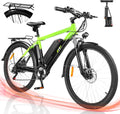 ZNH Electric Bike, 26'' E Bike for Adults 350W Electric Commuter Bike/Mountain Bike, Adult Ebike with Removable 36V/10AH Battery UL Certified, Electric City Bicycles for Adult/Shimano 21-Speed Sporting Goods > Outdoor Recreation > Cycling > Bicycles ZNH Green-02-26-PRO  