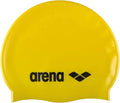 Arena Classic Youth Silicone Unisex Swim Cap for Boys and Girls Sporting Goods > Outdoor Recreation > Boating & Water Sports > Swimming > Swim Caps arena Yellow / Black  