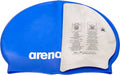 Arena Classic Youth Silicone Unisex Swim Cap for Boys and Girls Sporting Goods > Outdoor Recreation > Boating & Water Sports > Swimming > Swim Caps arena Skyblue / White  