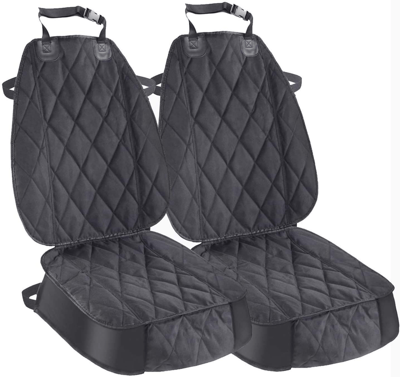 AsFrost Dog Seat Cover Cars Trucks SUVs, Thick 600D Heavy Duty Pets Car Seat Cover, Waterproof & Wear-Resistant Durable Nonslip Backing & Hammock Convertible Vehicles & Parts > Vehicle Parts & Accessories > Motor Vehicle Parts > Motor Vehicle Seating AsFrost 2 PACK  