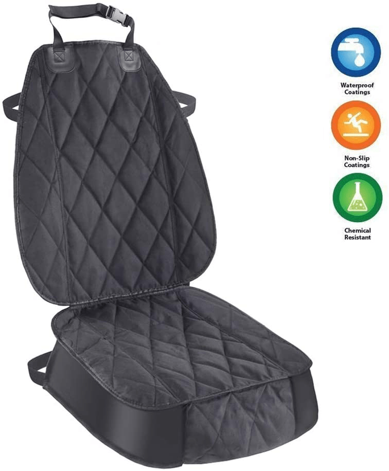 AsFrost Dog Seat Cover Cars Trucks SUVs, Thick 600D Heavy Duty Pets Car Seat Cover, Waterproof & Wear-Resistant Durable Nonslip Backing & Hammock Convertible Vehicles & Parts > Vehicle Parts & Accessories > Motor Vehicle Parts > Motor Vehicle Seating AsFrost 1 PACK  