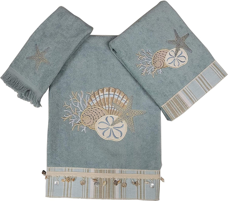 Avanti Linens by the Sea 3 Pc Towel Set, Rattan Home & Garden > Linens & Bedding > Towels Avanti Linens Mineral 3 Piece Towel Set 
