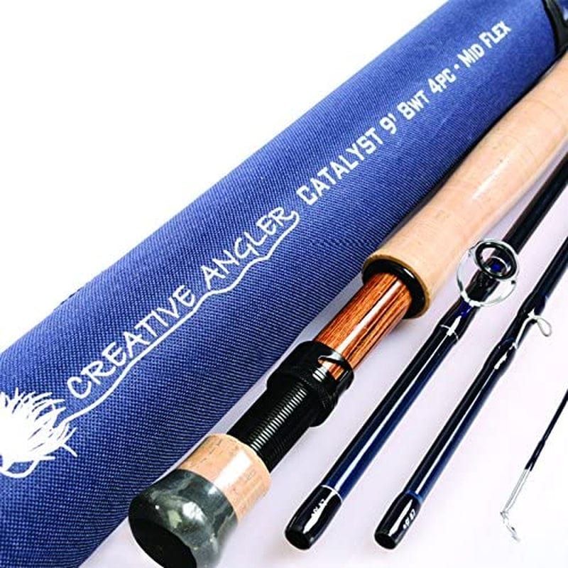 Catalyst Fly Fishing Fly Rods and Reels. Multiple Sizes 8Ft 6In 4Wt up to 9Ft 8 Wt and Reels from 3/4 up to 7/8 Sporting Goods > Outdoor Recreation > Fishing > Fishing Rods Creative Angler   