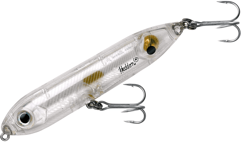 Heddon Super Spook Topwater Fishing Lure for Saltwater and Freshwater Sporting Goods > Outdoor Recreation > Fishing > Fishing Tackle > Fishing Baits & Lures Heddon Clear Super Spook (7/8 oz) 