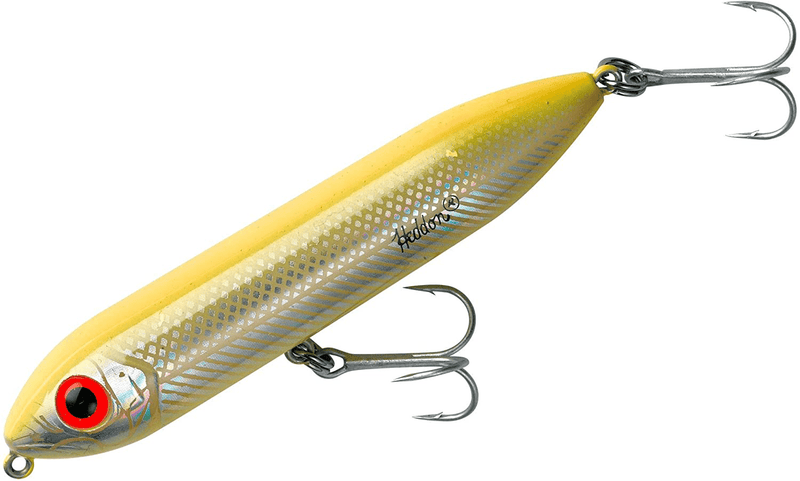 Heddon Super Spook Topwater Fishing Lure for Saltwater and Freshwater Sporting Goods > Outdoor Recreation > Fishing > Fishing Tackle > Fishing Baits & Lures Heddon Bone/Silver Super Spook (7/8 oz) 
