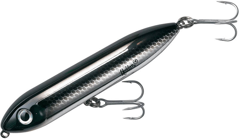 Heddon Super Spook Topwater Fishing Lure for Saltwater and Freshwater Sporting Goods > Outdoor Recreation > Fishing > Fishing Tackle > Fishing Baits & Lures Heddon Black Shiner Super Spook Jr (1/2 oz) 