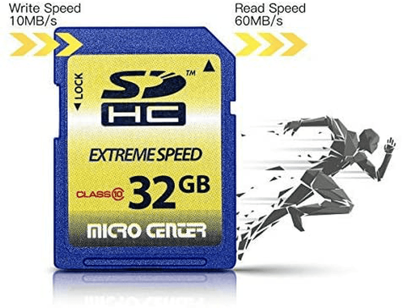 Micro Center 32GB Class 10 SDHC Flash Memory Card SD Card (2 Pack) Electronics > Electronics Accessories > Memory > Flash Memory > Flash Memory Cards ‎Inland   