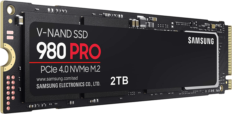 SAMSUNG 980 PRO 2TB PCIe NVMe Gen4 Internal Gaming SSD M.2 (MZ-V8P2T0B/AM) Electronics > Electronics Accessories > Computer Components > Storage Devices SAMSUNG   