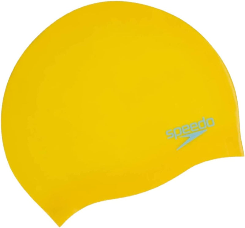 Speedo Unisex-Kids' Plain Moulded Silicone Sporting Goods > Outdoor Recreation > Boating & Water Sports > Swimming > Swim Caps Speedo   