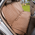 VIEWPETS Bench Car Seat Cover Protector - Waterproof, Heavy-Duty and Nonslip Pet Car Seat Cover for Dogs with Universal Size Fits for Cars, Trucks & SUVs Vehicles & Parts > Vehicle Parts & Accessories > Motor Vehicle Parts > Motor Vehicle Seating VIEWPETS TAN  