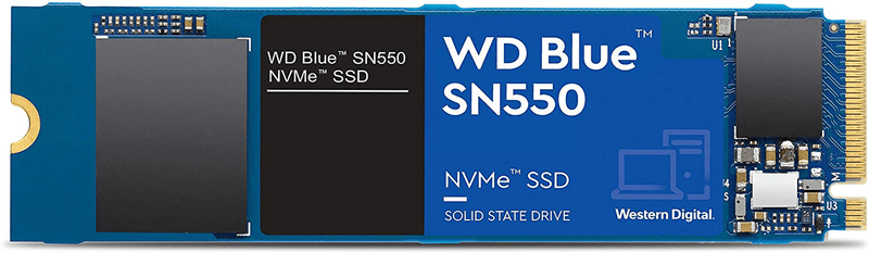 Western Digital 1TB WD Blue SN550 NVMe Internal SSD - Gen3 x4 PCIe 8Gb/s, M.2 2280, 3D NAND, Up to 2,400 MB/s - WDS100T2B0C Electronics > Electronics Accessories > Computer Components > Storage Devices Western Digital 2TB  