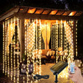 Globe String Lights, Crystal Globe Fairy String Lights Battery Operated with 33 Foot 80LED, Remote, IP67 Waterproof Indoor Outdoor Hanging Decorative Lights for Home Party Patio Garden