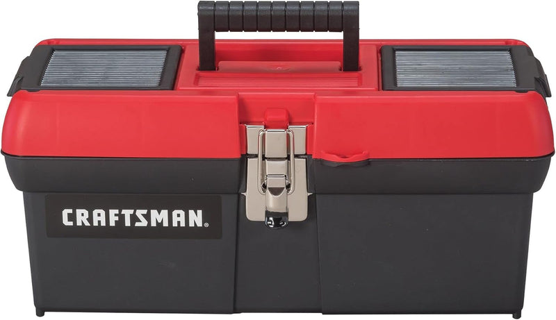 CRAFTSMAN Tool Box, Tool Storage, Lockable, Black, 16 Inch (CMST16005)