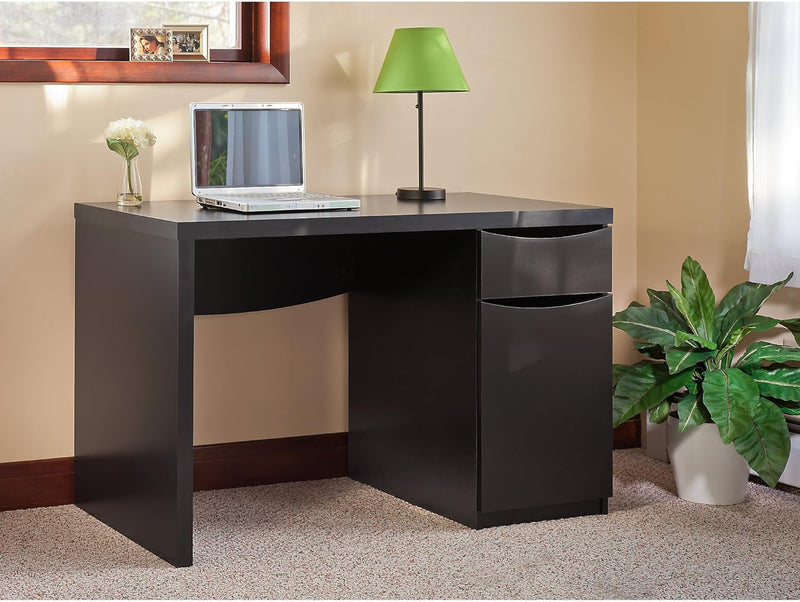 Bush Business Furniture Montrese Computer Desk, Classic Black