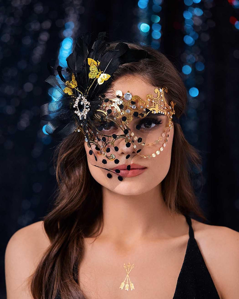 Campsis Women Masquerade Mask