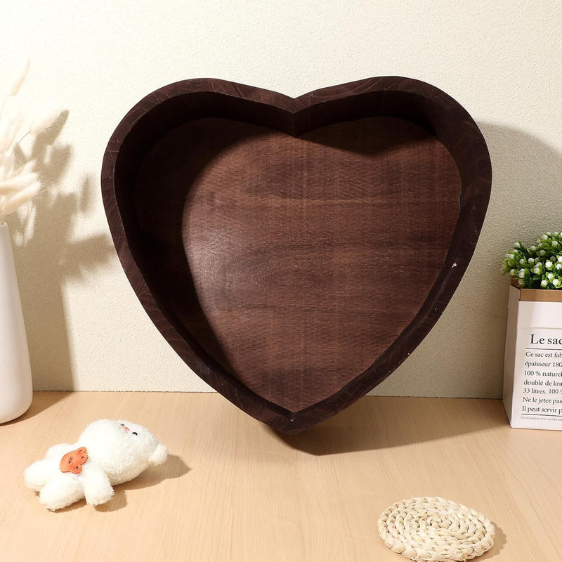 1Pc Heart Shaped Photography Props Baby Newborn Photoshoot Props Kid Photo Infant Baby Basket Kids Studio Posing Prop Baby Clothes Newborn Simple Wood