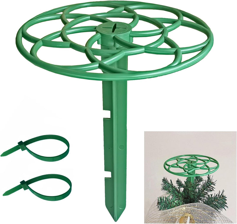 Christmas Tree Topper Holder, Planar Holiday Universal Tree Topper Stabilizer,Plastic Support Rod Adjustable Attachments Stabilize Seasonal Treetop Ornaments Halloween Tree Topper Supporter