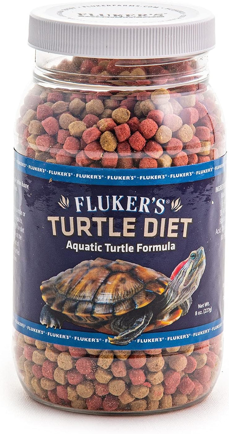 Fluker'S Aquatic Turtle Diet, Food Pellets for Turtles, 8 Oz