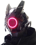 Cosplay Mask for Men Women, Futuristic Punk Techwear,Mask Cosplay Halloween Fit Party Music Festival Accessories