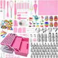 Cake Decorating Kit,Piping Bags and Tips Set,Cake Decorating Supplies,Frosting Piping Kit,Cake Baking Supplies for Beginners (255PCS)