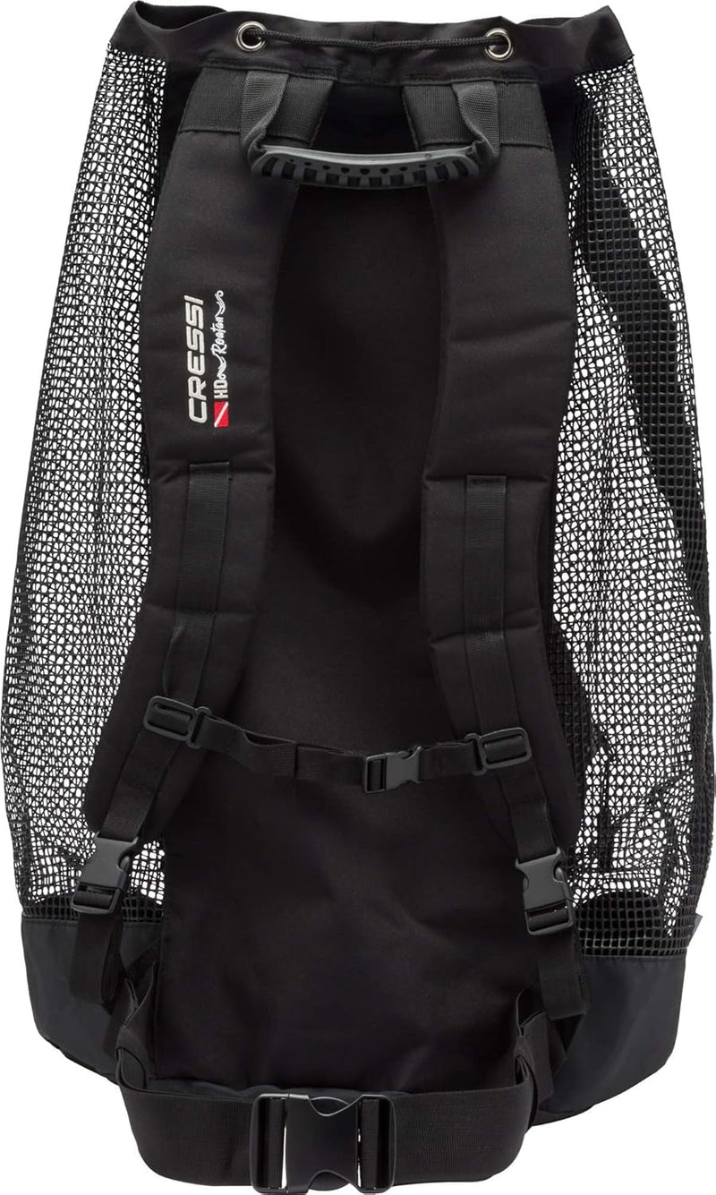 Cressi Heavy Duty Mesh Backpack 90 Liters Capacity for Scuba Diving, Water Sport Gear | Roatan: Designed in Italy