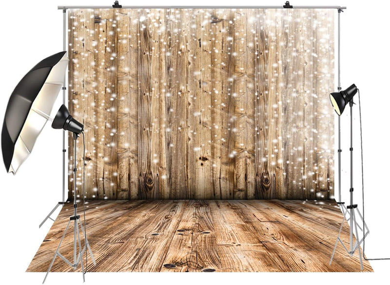 8X8Ft Seamless Wood Vinyl Photography Background Wooden Floor Wedding Backdrop Photo Studio Props XT-2661