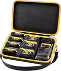 Extra Large Battery Storage Holder Case for DEWALT 20V/ 60V MAX XR &Charger, Tool Batteries Pack Container Carrier Box, Holds 20V 2.0/3.0/4.0/5.0/6.0/9.0-Ah Batteries, Adapter (Bag Only)