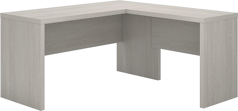 Bush Business Furniture Echo L Shaped Desk, 60W, Gray Sand