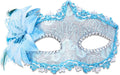 Boobeen Halloween Lace Mask, Masquerade Venetian Mask Lace Eye Mask, Half Face Masquerade Mask for Carnival Ball Dress Party