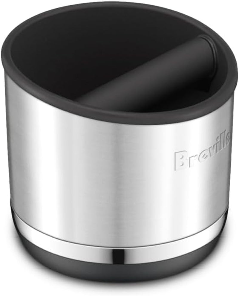 Breville the Knock Box 10 Espresso Accessory, One Size, Brushed Stainless Steel