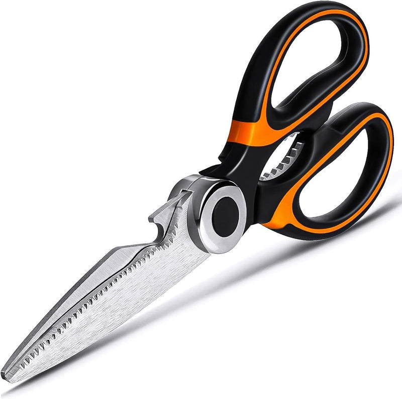 Garden Scissors Heavy Duty Flower, Camfeast Multi-Functional Pruning Gardening Scissors Floral Shears, Strong Pruner for for Flowers, Fruit,Branches, Potted Landscape