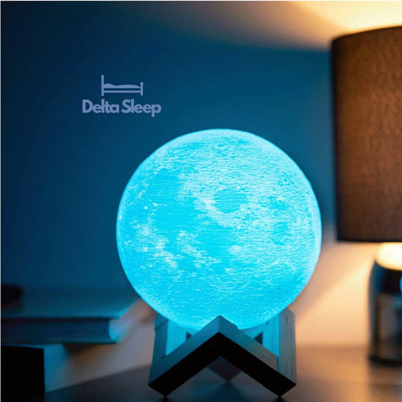 16 Colour Remote Control + Touch Moon Lamp USB Night Light Kids Dimmable Led 3D Remote Control Valentine'S Day Moon Light Night Light