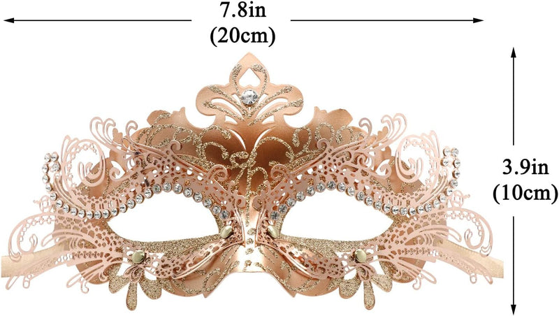 Coddsmz Masquerade Mask Venetian Masks Mardi Gras Mask Prom Ball Costume Mask Wedding Halloween Christmas Party Mask